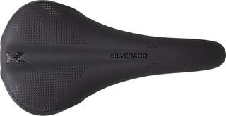 Sillín WTB Silverado Medium Cromoly Saddle Black Medium 142 mm CroMo Sillín - 2