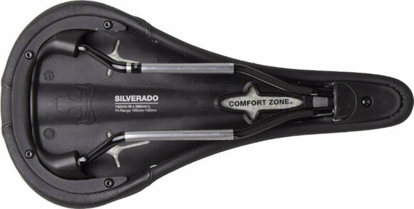 Sadel WTB Silverado Medium Cromoly Saddle Black Medium CroMo Sadel - 5