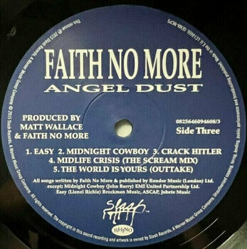 LP Faith No More - Angel Dust (Gatefold Sleeve) (2 LP) - 4