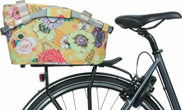 Cyclo-carrier Basil Bloom Field Carry All Rear Bicycle Basket MIK Bicycle Basket Yellow 22 L - 4