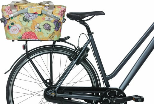 Cyclo-carrier Basil Bloom Field Carry All Rear Bicycle Basket MIK Yellow 22 L Bicycle basket - 5