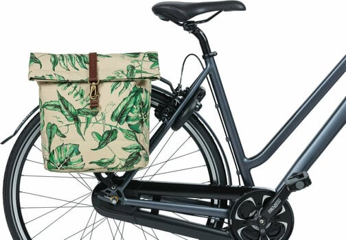 Cyklistická taška Basil Ever-Green Double Bicycle Bag Sandshell Beige 28 - 32 L - 6