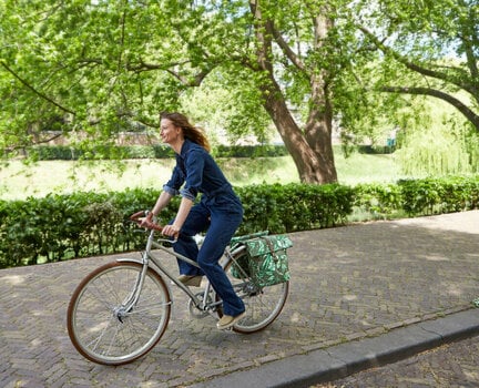 Sac de vélo Basil Ever-Green Double Bicycle Bag Sandshell Beige 28 - 32 L - 8