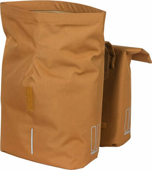 Cykeltaske Basil City Double Bicycle Bag Camel Brown 28 - 32 L - 5