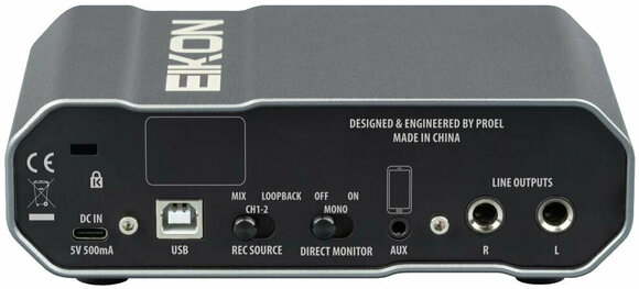 USB audio prevodník - zvuková karta EIKON SBI-POD - 5