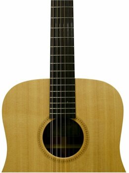 12-snarige akoestische gitaar Dowina Puella D-12 Natural - 4