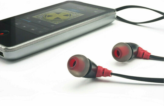 In-Ear Headphones Brainwavz S0 ZERO In-Ear Earphone Headset Black-Red - 4