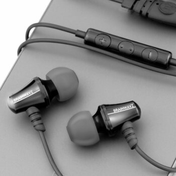 In-Ear Headphones Brainwavz Jive Noise Isolating In-Ear Earphone with Mic/Remote Black - 4
