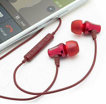 In-Ear-hovedtelefoner Brainwavz Jive Noise Isolating In-Ear Earphone with Mic/Remote Red - 2