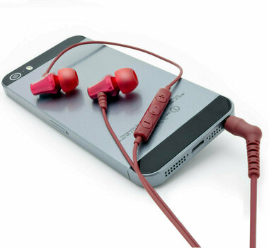 Auscultadores intra-auriculares Brainwavz Jive Noise Isolating In-Ear Earphone with Mic/Remote Red - 4