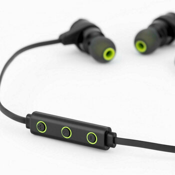 Écouteurs intra-auriculaires sans fil Brainwavz BLU-100 Bluetooth 4.0 aptX In-Ear Earphones Black - 9