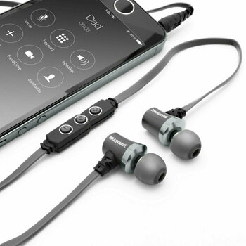 In-ear hörlurar Brainwavz S1 Noise Isolating In-Ear Earphones with Mic/Remote Grey - 3