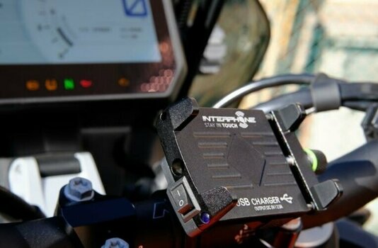Moto torbica / Nosač GPS Interphone Crab Evo Alu USB - 8