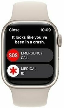 Montre intelligente Apple Watch Series 8 GPS 45mm Starlight Montre intelligente - 5
