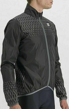 Pyöräilytakki, -liivi Sportful Reflex Jacket Black M Takki - 4