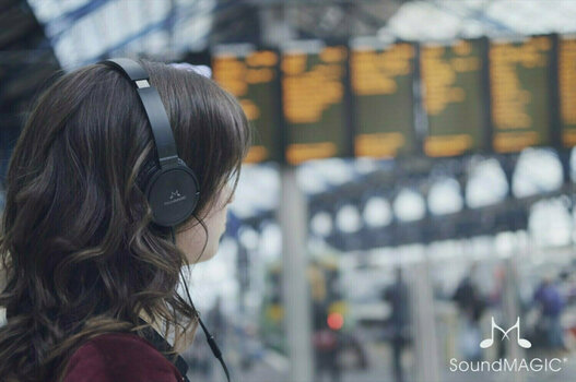 Trådløse on-ear hovedtelefoner SoundMAGIC P21S Black - 3
