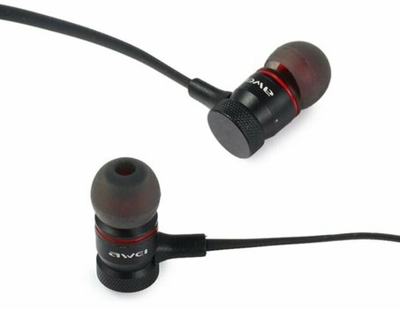 Bezprzewodowe słuchawki douszne AWEI A920BL In-Ear Bluetooth V4.0 Headset Black - 2