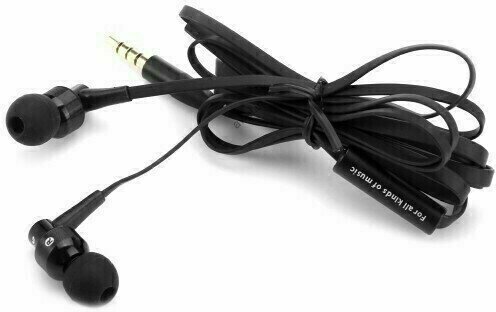 In-ear hoofdtelefoon AWEI ES500i Wired In-ear Headphones Earphones Headset Black - 2