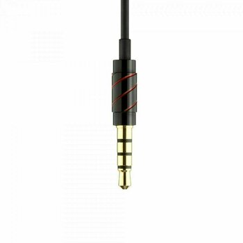 En la oreja los auriculares GGMM EJ202 Hummingbird - Premium In-Ear Earphone Headset Black - 2