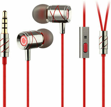 In-ear hörlurar GGMM EJ201 Hummingbird - Premium In-Ear Earphone Headset Silver - 2