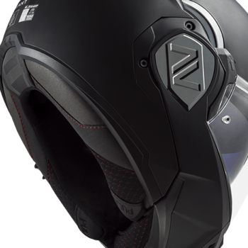 Helmet LS2 FF906 Advant Codex Matt Black Titanium L Helmet - 9