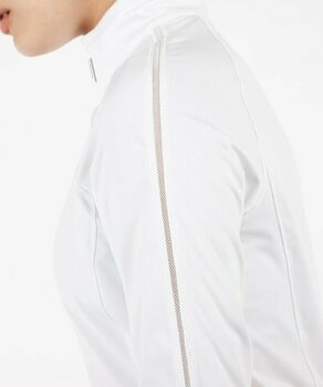 Hoodie/Sweater Sunice Womens Anna Lightweight Stretch Half-Zip Pullover Pure White M - 6