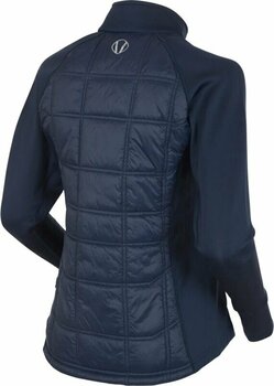 Jacket Sunice Womens Ella Hybrid Lightweight Thermal Stretch Jacket Midnight XS - 2