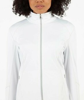 яке Sunice Womens Elena Ultralight Stretch Thermal Layers Jacket Pure White M - 3