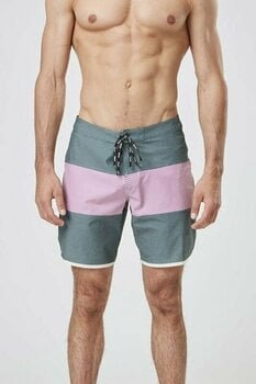 Men's Swimwear Picture Andy Heritage Solid 17 Boardshort Dusky Orchid 32 - 3