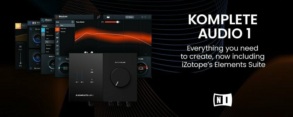 Native Instruments Komplete Audio 1 USB Audio Interface - Muziker