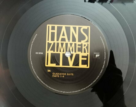 Vinyl Record Hans Zimmer - Live (180g) (4 LP) - 16