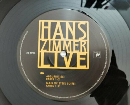 Disque vinyle Hans Zimmer - Live (180g) (4 LP) - 18