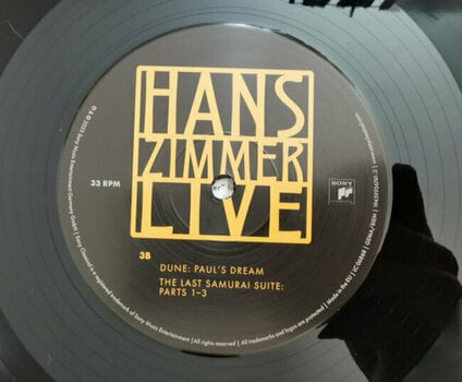 Disque vinyle Hans Zimmer - Live (180g) (4 LP) - 19