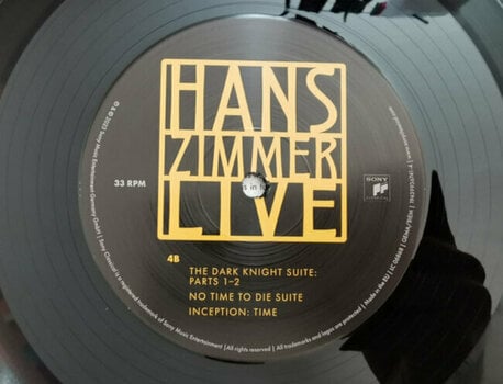 Disque vinyle Hans Zimmer - Live (180g) (4 LP) - 21