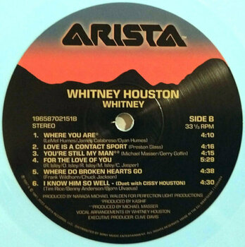 Δίσκος LP Whitney Houston - Whitney (Reissue) (Coloured Vinyl) (LP) - 4