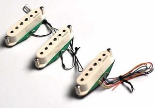 Single Pickup Fishman Fluence Single Width Strat Set White Single Pickup - 2