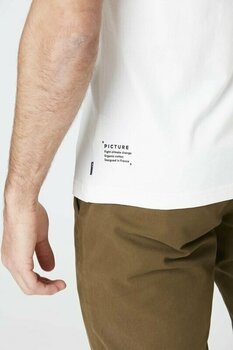 Outdoorové tričko Picture D&S Bear Branch Tee Natural White XL Tričko - 5