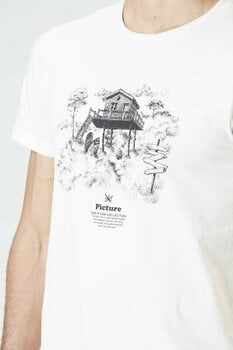 T-shirt outdoor Picture D&S Surf Cabin Tee Natural White L T-shirt - 4