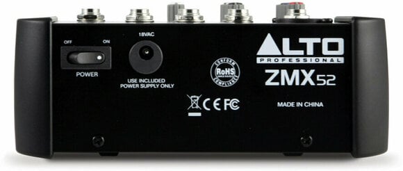 Analogový mixpult Alto Professional ZMX52 - 3