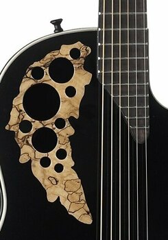 Special elektroakustinen kitara Ovation 1778TX-5GSM Elite Tx Mid Depth Musta - 2