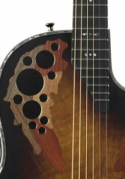 Elektroakoestische gitaar Ovation C2078AXP-AF Elite Plus Black Burst - 4