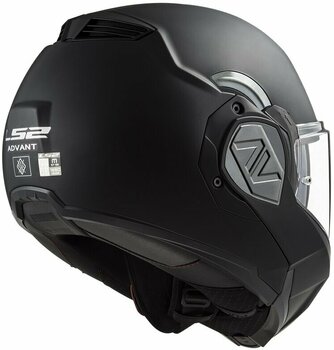 Helm LS2 FF906 Advant Solid Matt Black XS Helm - 2