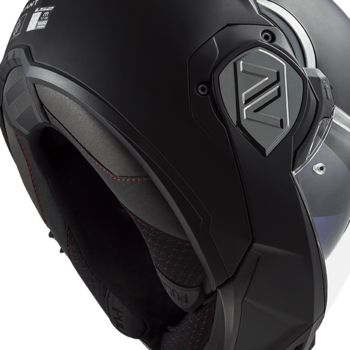 Helm LS2 FF906 Advant Solid Noir 3XL Helm - 11