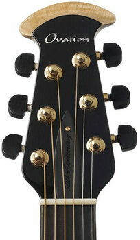 Special Acoustic-electric Guitar Ovation 2078AV50-5 50Th Anniversary Elite Custom Black - 5