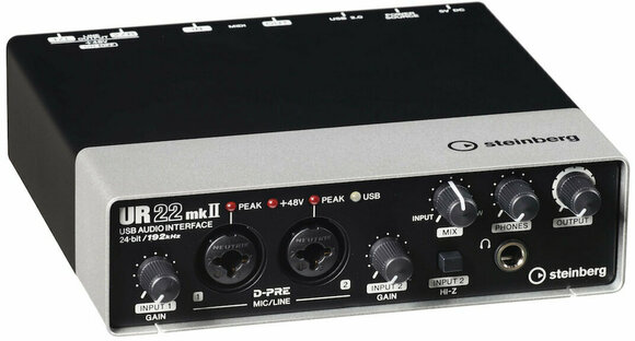 USB Audio Interface Steinberg UR22MK2 Recording Pack - 2