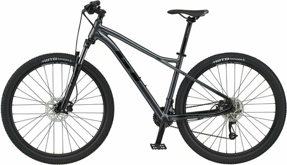 Hardtail fiets GT Avalanche Sport MicroSHIFT RD-M36L 2x9 Gloss Gunmetal/Black Fade L Hardtail fiets - 3