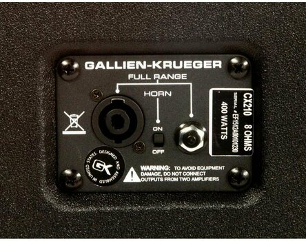 Basový reprobox Gallien Krueger CX210 - 4