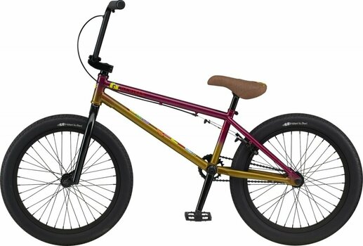Bicicleta BMX / Dirt GT Performer 20.5 Mercado Gloss Trans Raspberry/Trans Yellow Fade Bicicleta BMX / Dirt - 3