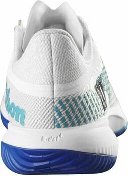 Calçado de ténis para homem Wilson Kaos Swift 1.5 Mens Tennis Shoe White/Blue Atoll/Lapis Blue 42 Calçado de ténis para homem - 4