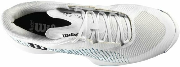 Pánské tenisové boty Wilson Kaos Swift 1.5 Mens Tennis Shoe White/Blue Atoll/Lapis Blue 45 1/3 Pánské tenisové boty - 5